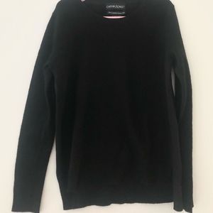 CYNTHIA Rowley Black Wool Sweater